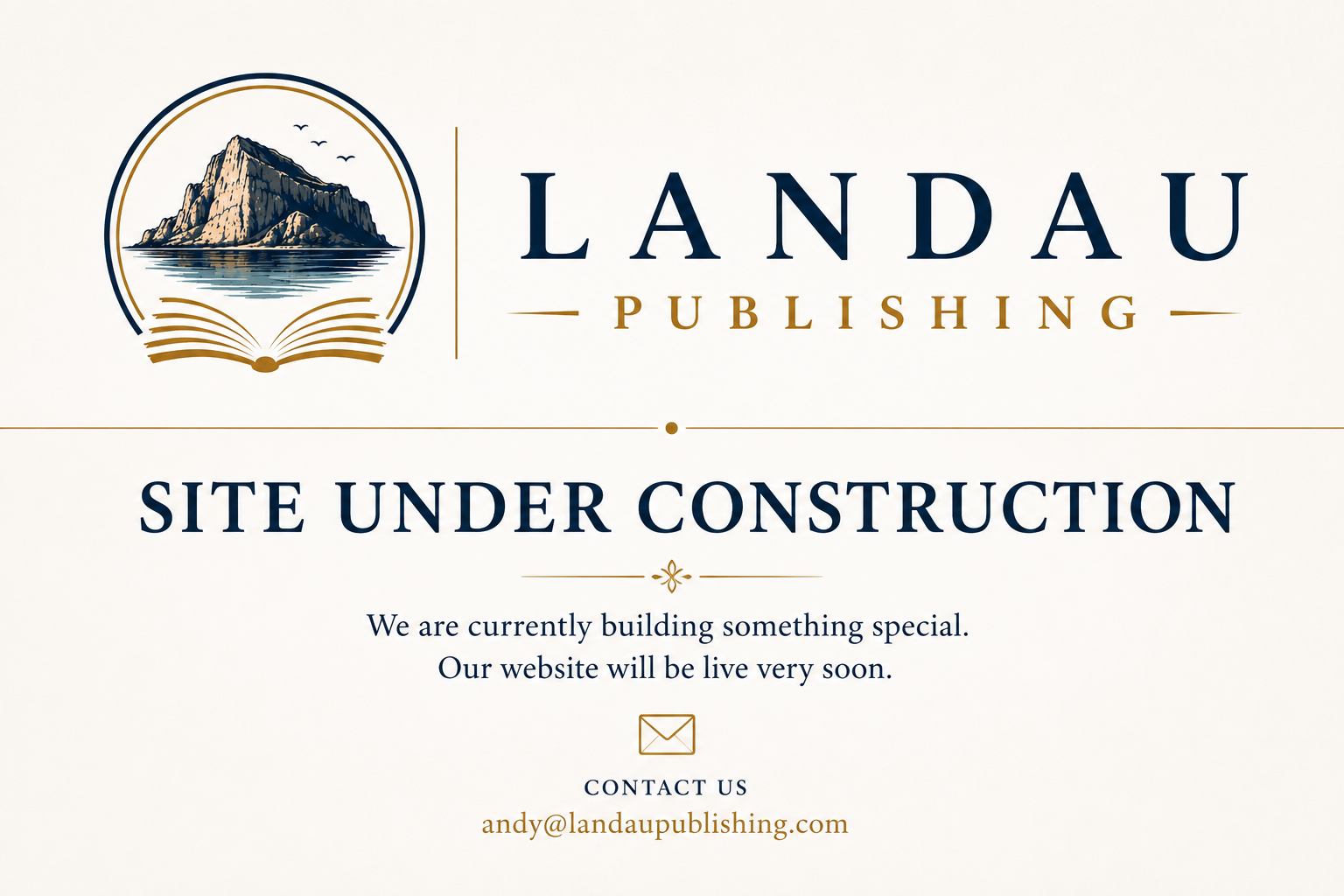 Landau Publishing - Site Under Construction